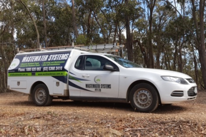 Wastewater Systems vehicle